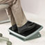 3M™ Adjustable Height/Tilt Footrest, Nonskid Platform, 18w x 13d x 4h, Charcoal Gray Thumbnail 4