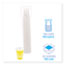 Boardwalk Translucent Plastic Cold Cups, 7 oz, Polypropylene, 100 Cups/Sleeve, 25 Sleeves/Carton Thumbnail 4