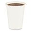 Boardwalk® Convenience Pack Paper Hot Cups, 12 oz, White, 9 Cups/Sleeve, 25 Sleeves/Carton Thumbnail 1