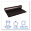 Boardwalk® Low Density Repro Can Liners, 56 gal, 1.2 mil, 43" x 47", Black, 10 Bags/Roll, 10 Rolls/Carton Thumbnail 2