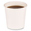Boardwalk Paper Hot Cups, 4 oz, White, 20 Cups/Sleeve, 50 Sleeves/Carton Thumbnail 1