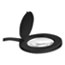 Alera® Clamp-On, 3 Diopter LED Desktop Magnifier, 6.88"w x 16.63"d x 16.75"h, Black Thumbnail 3
