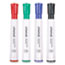 Universal Dry Erase Marker, Broad Chisel Tip, Assorted Colors, 4/Set Thumbnail 2