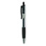 Universal Comfort Grip Gel Pen, Retractable, Medium 0.7 mm, Black Ink, Smoke Barrel, Dozen Thumbnail 1
