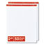 Universal Easel Pads/Flip Charts, Quadrille Rule (1 sq/in), 50 White 27 x 34 Sheets, 2/Carton Thumbnail 2