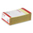 Universal Perforated Ruled Writing Pads, Narrow Rule, Red Headband, 50 Canary-Yellow 5 x 8 Sheets, Dozen Thumbnail 4