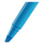 BIC Brite Liner Highlighter, Fluorescent Blue Ink, Chisel Tip, Blue/Black Barrel, Dozen Thumbnail 2