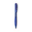 BIC BU3 Ballpoint Pen, Retractable, Bold 1 mm, Blue Ink, Blue Barrel, Dozen Thumbnail 3