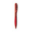 BIC BU3 Ballpoint Pen, Retractable, Bold 1 mm, Red Ink, Red Barrel, Dozen Thumbnail 3
