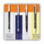 BIC PrevaGuard Ballpoint Pen, Retractable, Medium 1 mm, Blue Ink, Blue Barrel Thumbnail 3