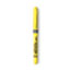 BIC Brite Liner Grip Pocket Highlighter, Fluorescent Yellow Ink, Chisel Tip, Yellow/Black/Silver Barrel, Dozen Thumbnail 5