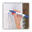 BIC Intensity Intensity Low Odor Chisel Tip Dry Erase Marker, Broad Chisel Tip, Blue, Dozen Thumbnail 4