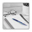 BIC GLIDE Ballpoint Pen, Retractable, Medium 1 mm, Blue Ink, Blue Barrel, Dozen Thumbnail 4