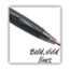 BIC GLIDE Bold Ballpoint Pen, Retractable, Bold 1.6 mm, Black Ink, Black Barrel, 3/Pack Thumbnail 5