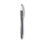 BIC GLIDE Exact Ballpoint Pen, Retractable, Fine 0.7 mm, Black Ink, Black Barrel, Dozen Thumbnail 4