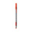 BIC Round Stic Grip Xtra Comfort Ballpoint Pen, Stick, Fine 0.8 mm, Red Ink, Gray/Red Barrel, Dozen Thumbnail 5