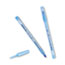 BIC Round Stic Xtra Life Ballpoint Pen, Stick, Medium 1 mm, Blue Ink, Translucent Blue Barrel, Dozen Thumbnail 3