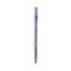 BIC Round Stic Grip Xtra Comfort Ballpoint Pen, Easy-Glide, Stick, Medium 1.2 mm, Purple Ink, Gray/Purple Barrel, Dozen Thumbnail 3