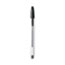BIC Cristal Xtra Smooth Ballpoint Pen, Stick, Medium 1 mm, Black Ink, Clear Barrel, Dozen Thumbnail 5