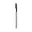 BIC Cristal Xtra Smooth Ballpoint Pen, Stick, Medium 1 mm, Black Ink, Clear Barrel, Dozen Thumbnail 2