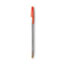 BIC Cristal Xtra Smooth Ballpoint Pen, Stick, Medium 1 mm, Red Ink, Clear Barrel, Dozen Thumbnail 6