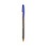BIC Cristal Xtra Bold Ballpoint Pen, Stick, Bold 1.6 mm, Blue Ink, Clear Barrel, Dozen Thumbnail 4