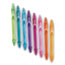 BIC Gel-ocity Quick Dry Gel Pen, Retractable, Medium 0.7 mm, Assorted Ink and Barrel Colors, 8/Pack Thumbnail 5