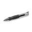 BIC Gel-ocity Gel Pen, Retractable, Medium 0.7 mm, Black Ink, Translucent Black Barrel, Dozen Thumbnail 3