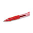 BIC Gel-ocity Gel Pen, Retractable, Medium 0.7 mm, Red Ink, Translucent Red Barrel, Dozen Thumbnail 3