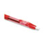 BIC Gel-ocity Gel Pen, Retractable, Medium 0.7 mm, Red Ink, Translucent Red Barrel, Dozen Thumbnail 4