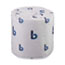 Boardwalk Two-Ply Toilet Tissue, Standard, Septic Safe, White, 4 x 3, 500 Sheets/Roll, 96/Carton Thumbnail 1