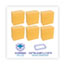 Boardwalk Medium Cellulose Sponge, 3.67 x 6.08, 1.55" Thick, Yellow, 24/Carton Thumbnail 7