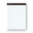 Universal Premium Ruled Writing Pads with Heavy-Duty Back, Wide/Legal Rule, Black Headband, 50 White 8.5 x 11 Sheets, 12/Pack Thumbnail 1