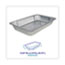 Boardwalk Aluminum Steam Table Pans, Full-Size Deep, 3.19" Deep, 12.81 x 20.75, 50/Carton Thumbnail 4