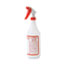 Boardwalk Trigger Spray Bottle, 32 oz, Clear/Red, HDPE, 3/Pack Thumbnail 6