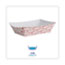 Boardwalk Paper Food Baskets, 2 lb Capacity, Red/White, 1,000/Carton Thumbnail 2