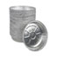 Boardwalk Round Aluminum To-Go Containers, 48 oz, 9" Diameter x 1.66"h, Silver, 500/Carton Thumbnail 4