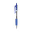 Universal Comfort Grip Ballpoint Pen, Retractable, Medium 1 mm, Blue Ink, Clear Barrel, Dozen Thumbnail 1