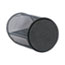 Universal Metal Mesh 3-Compartment Pencil Cup, 4.13" Diameter x 6"h, Black Thumbnail 5