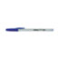 Universal Ballpoint Pen, Stick, Medium 1 mm, Blue Ink, Gray Barrel, Dozen Thumbnail 3