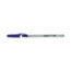 Universal Ballpoint Pen, Stick, Medium 1 mm, Blue Ink, Gray Barrel, Dozen Thumbnail 4