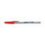 Universal Ballpoint Pen, Stick, Medium 1 mm, Red Ink, Gray Barrel, Dozen Thumbnail 3