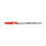 Universal Ballpoint Pen, Stick, Medium 1 mm, Red Ink, Gray Barrel, Dozen Thumbnail 4