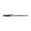 Universal Ballpoint Pen, Stick, Fine 0.7 mm, Blue Ink, Gray Barrel, Dozen Thumbnail 3