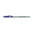 Universal Ballpoint Pen, Stick, Fine 0.7 mm, Blue Ink, Gray Barrel, Dozen Thumbnail 7
