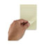 Universal Recycled Self-Stick Note Pads, Note Ruled, 4" x 6", Yellow, 100 Sheets/Pad, 12 Pads/Pack Thumbnail 6