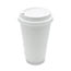 Boardwalk Deerfield Hot Cup Lids, Fits 10 oz to 20 oz Cups, White, Plastic, 50/Pack, 20 Packs/Carton Thumbnail 3