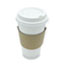 Boardwalk Deerfield Hot Cup Lids, Fits 10 oz to 20 oz Cups, White, Plastic, 50/Pack, 20 Packs/Carton Thumbnail 5