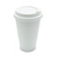 Boardwalk Deerfield Hot Cup Lids, Fits 10 oz to 20 oz Cups, White, Plastic, 50/Pack, 20 Packs/Carton Thumbnail 4