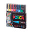 uni-ball POSCA™ Permanent Specialty Marker, Fine Bullet Tip, Assorted Colors, 8/Pack Thumbnail 10